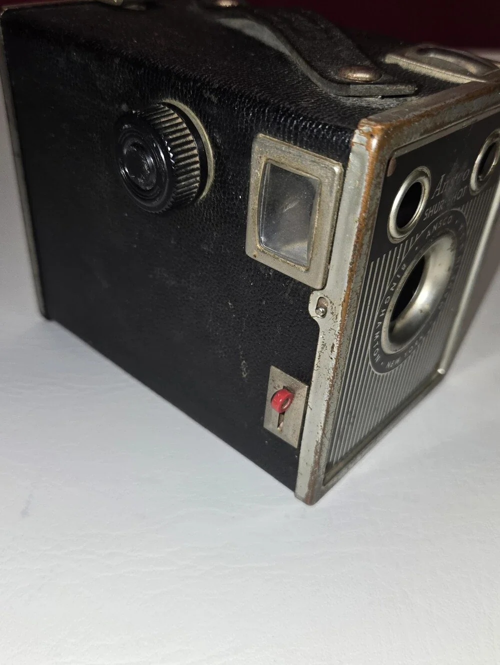 Vintage 1940’s Era Ansco Brand Shur-Shot Box Camera - Binghamton NY USA